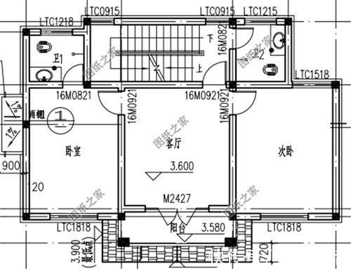 卫生间|三款农村住房设计图,适合11米×8米的宅基地,收藏好开春就建