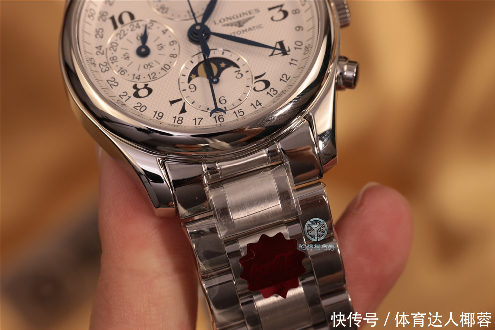 阳哥玩表:KL浪琴八针月相做工如何?来看看实拍评测
