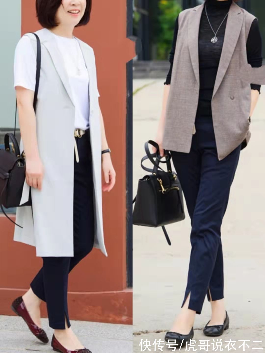 牛仔裤|“奶奶辈”少穿“卫衣+牛仔裤”，秋季这样搭，轻松穿出优雅范