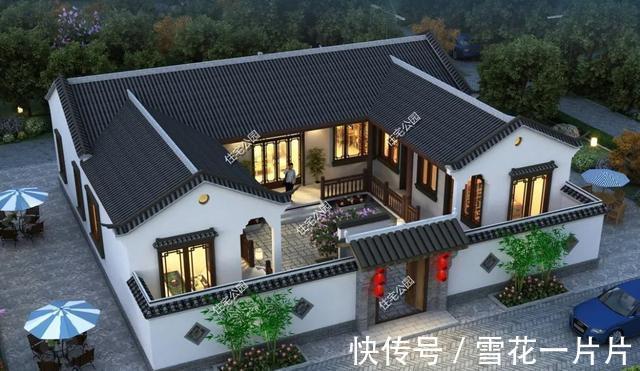实用|2021年农村建房子,推荐这15套中式小院,造价便宜还实用