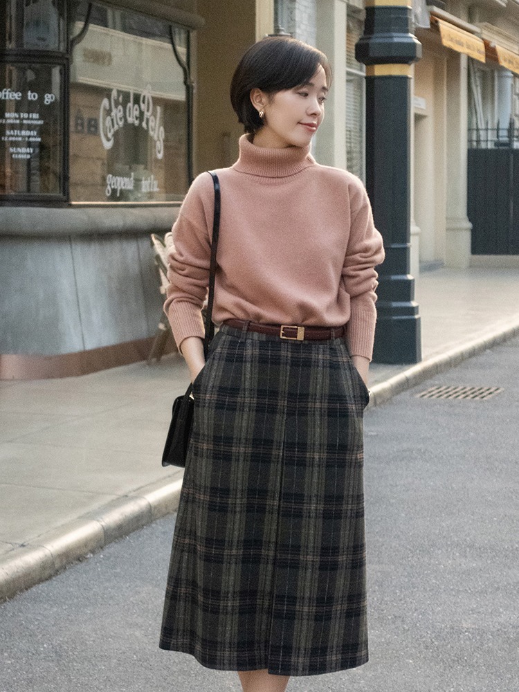 小姐姐|让人眼前一亮的“针搭,给你的冬天增添色彩,显瘦还保暖