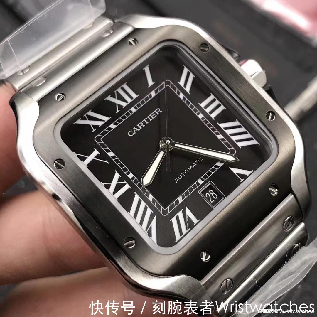 链节|V6厂山度士复刻表评测—V6厂卡地亚山度士「碳镀层」新款质量怎样?