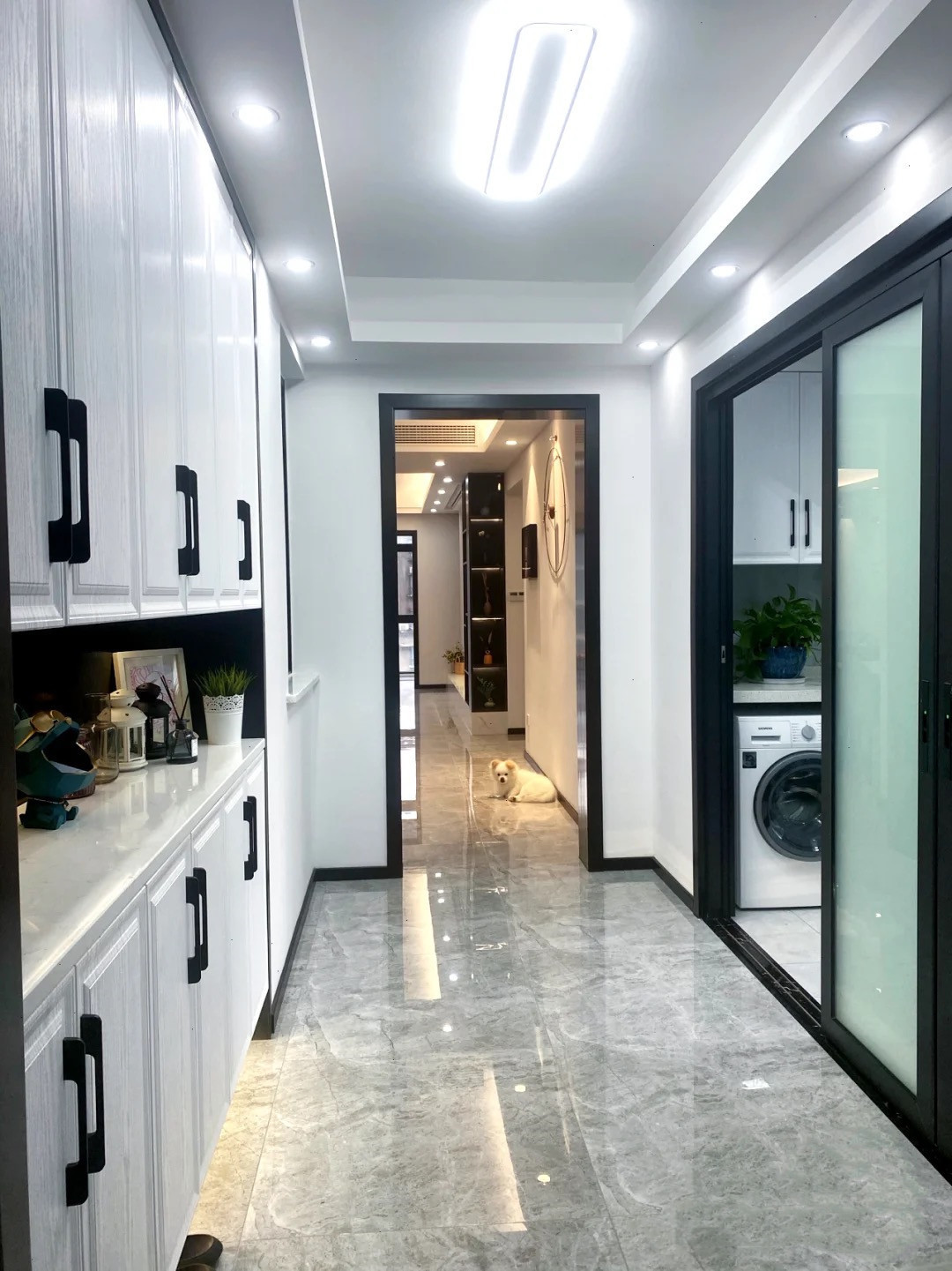 入户处|看到她家,才知道什么叫简约大方,漂亮有格调,是被人羡慕的样子