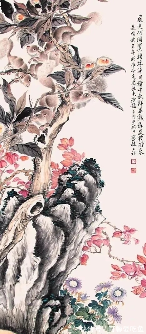 蔡震渊!一位不大“出名”的现代国画家|蔡震渊花鸟画
