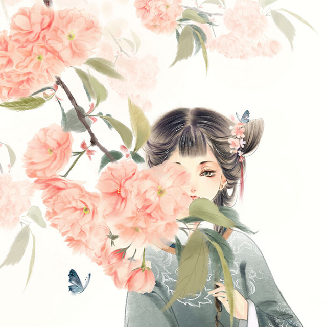 春日游@韦庄一词,短短4句,道尽女人对男神的态度,最后一句流传千古