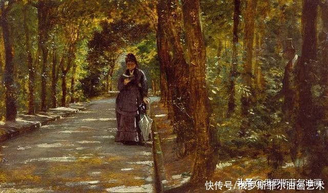 de#意大利大画家德·尼蒂斯的油画作品,莫名的好看,耐看,非常喜欢