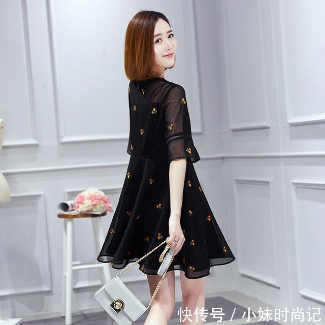 洋气|夏季有件特洋气的裙子,穿一件就能穿搭出很多种方式