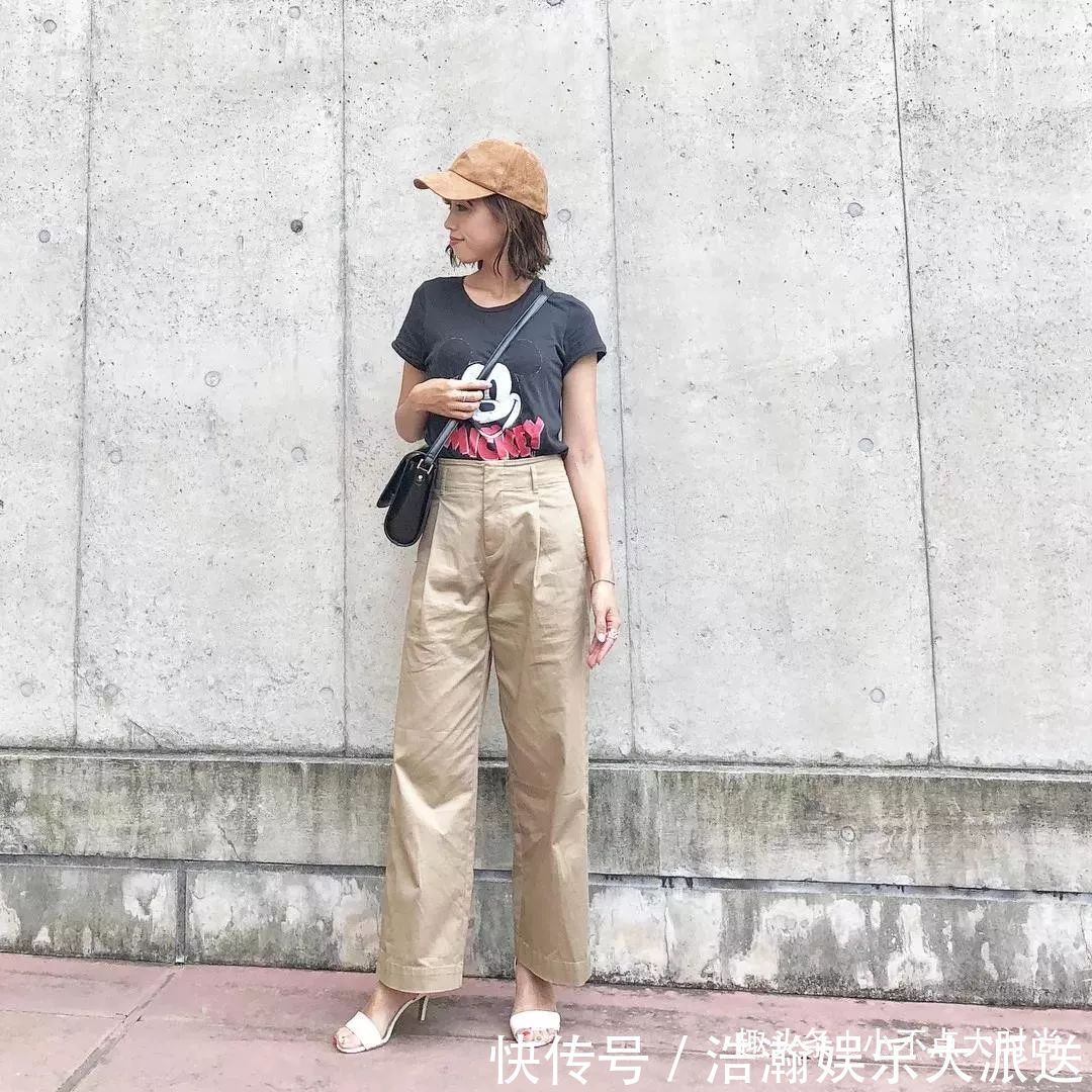 高腰线 日本小个子妈妈初秋穿搭真显高!简约又气质,适合所有小个子!