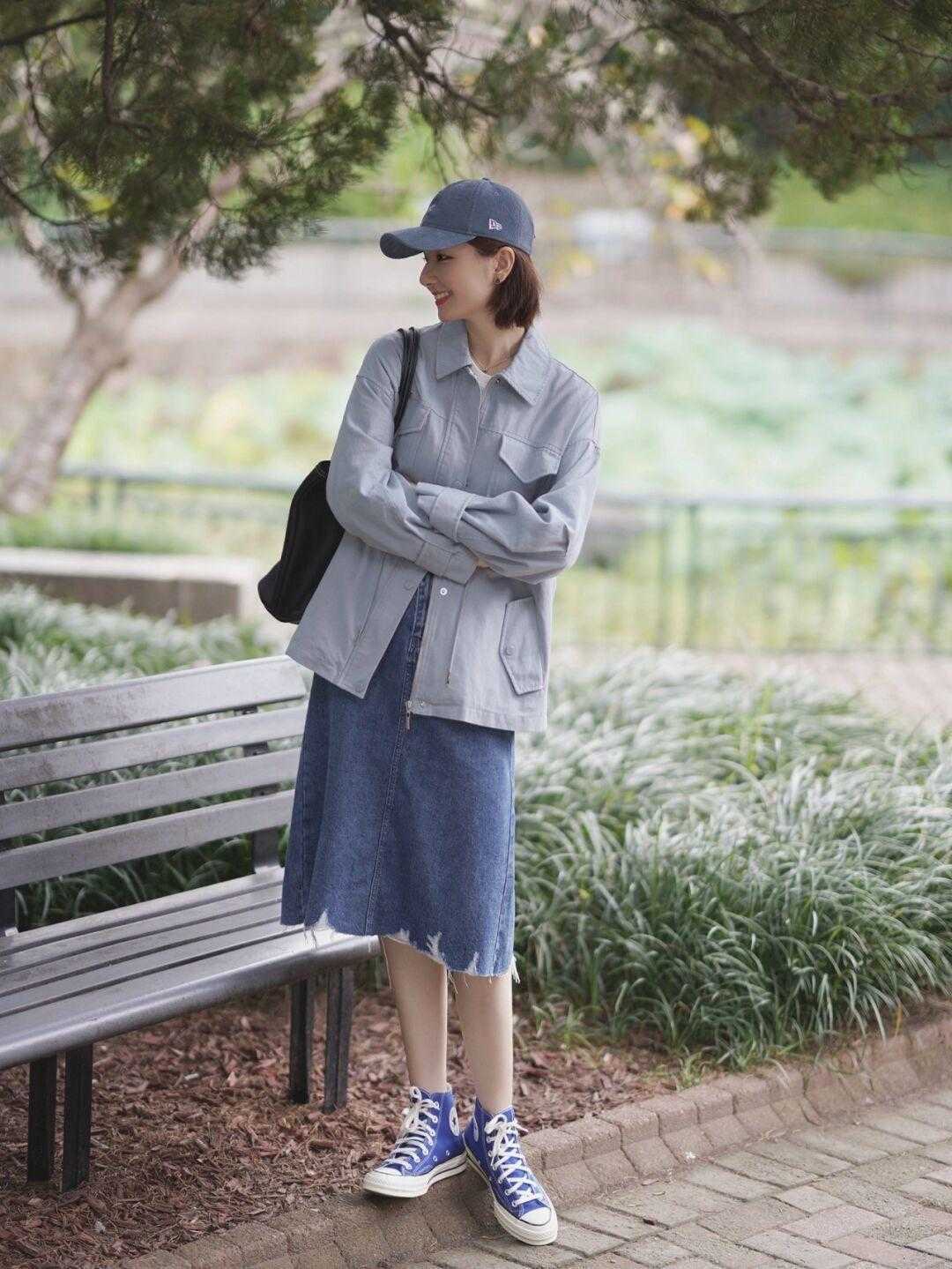 背带裙|这个秋季,让搭配来得更清新一些吧!