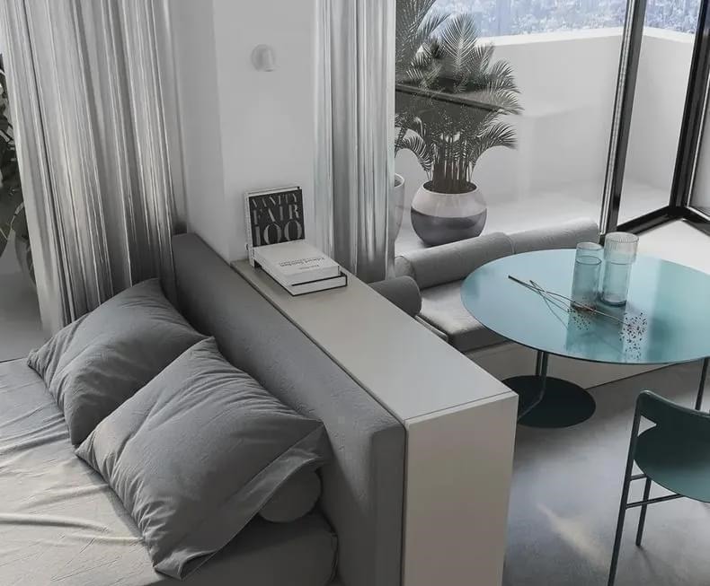 闭塞|29㎡二人居,一室一厅舒适自在,再来个衣帽间,这才是生活