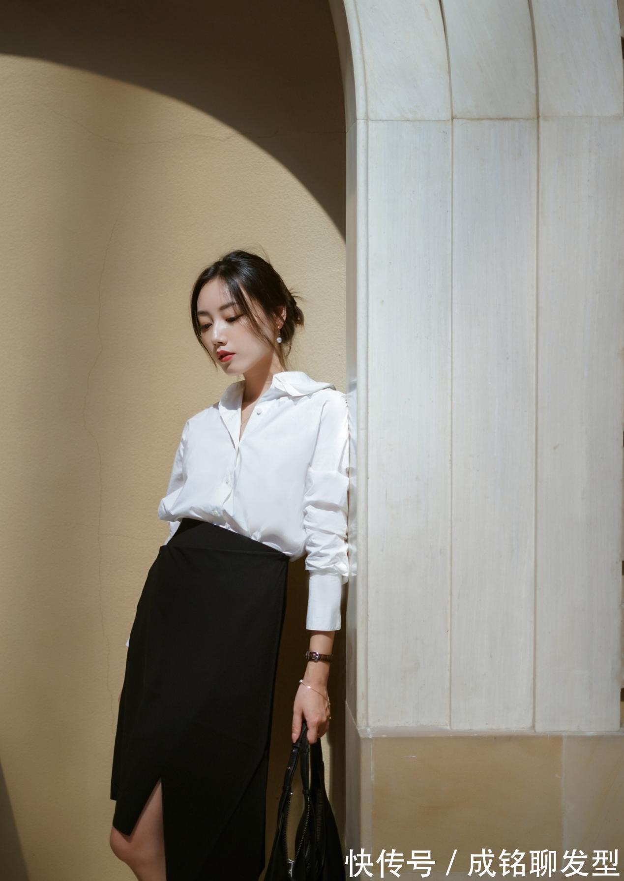 夏日|衬衫穿好了也高级,这些超有范的搭配不能错过,轻松做个气质女人