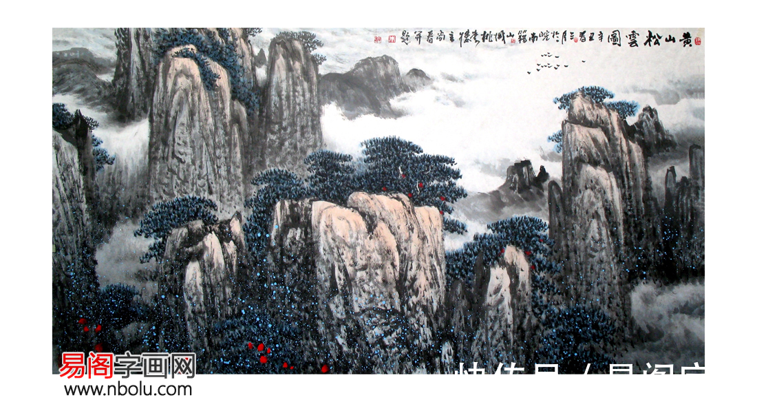 山水画!画家朱尚春 笔墨老辣 丹墨顽童