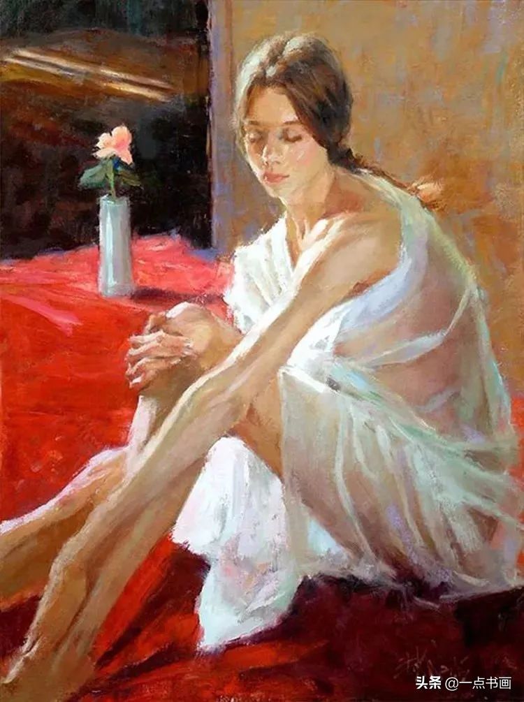 宁静|这组油画，美轮美奂，光影掌握得真好