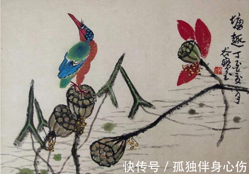 吴作人&谷宝玉:当代大写意名家,中国美术协会终身名誉主席