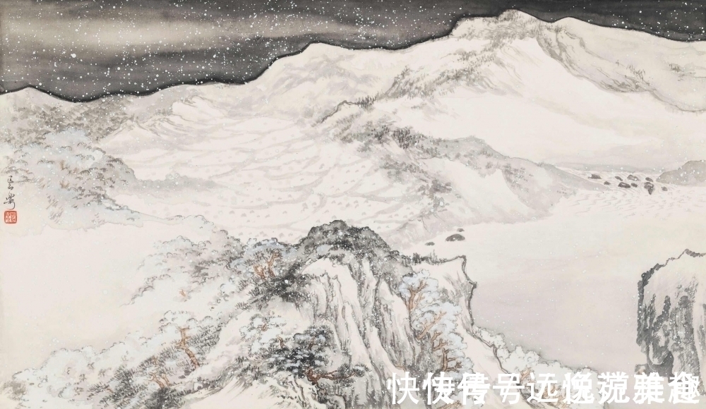 中国国画家协会&【画作欣赏】走进温暖，与美好同行！画家周其乐作品欣赏