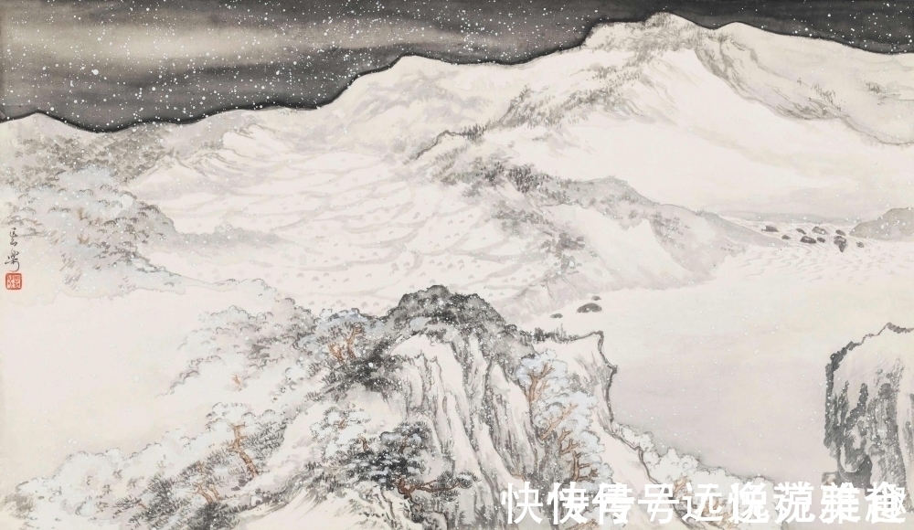 中国国画家协会&【画作欣赏】走进温暖,与美好同行!画家周其乐作品欣赏