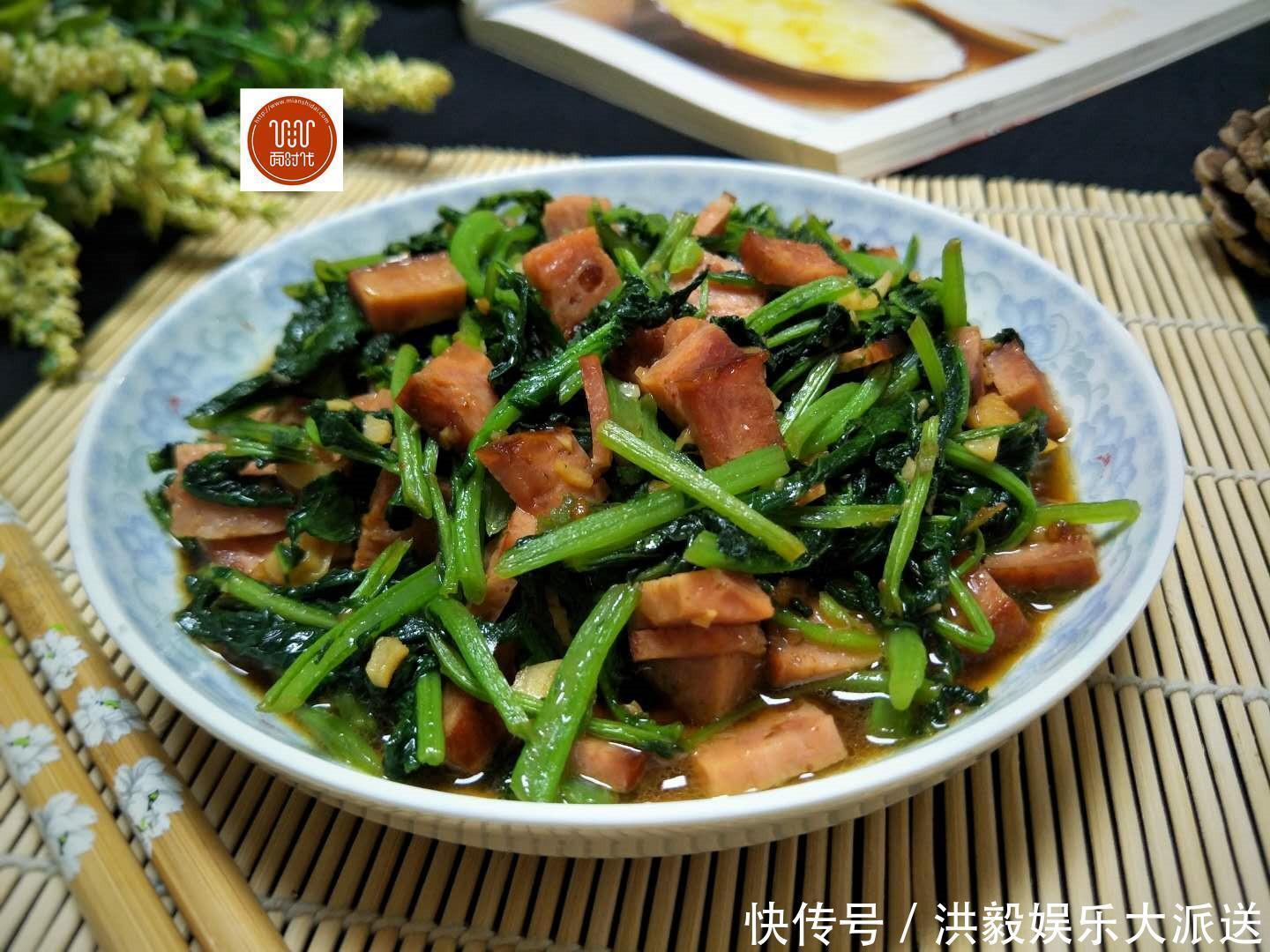 火腿|這菜不懂吃可惜了，簡單炒一炒，太鮮了，還能明目，提高免疫力！
