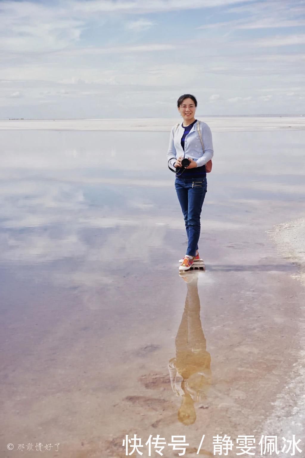 非洲也有天空之镜撒哈拉沙漠旁依傍着世界第一大沙漠盐湖