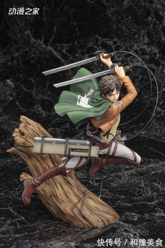 重制版|寿屋《进击的巨人》艾伦·耶格尔18比例重制版手办