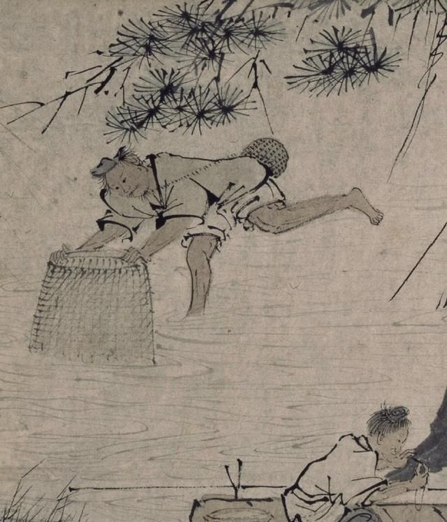 周臣&800年前的古画，寥寥几笔堪比齐白石，古人的绘画造诣真高