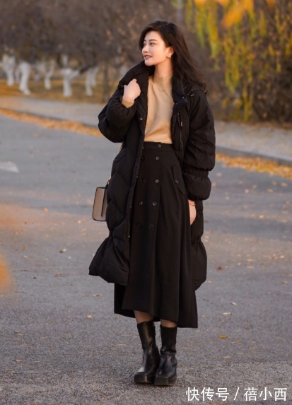 小姐姐 “羽绒服”不管长还是短,会搭才是关键,这些技巧你学会了吗?