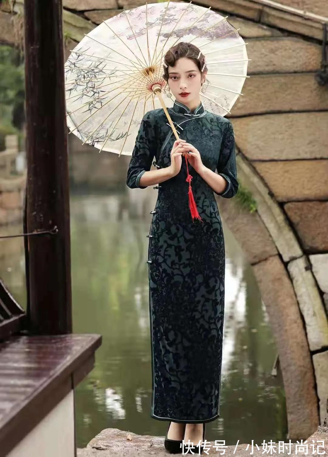 好处|高腰旗袍的好处,不要跟着潮流或者随着大众,如何给你的美丽加分