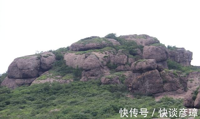 山组|看图：烟台海阳林寺山上的奇石多，有块“风动石”很出名