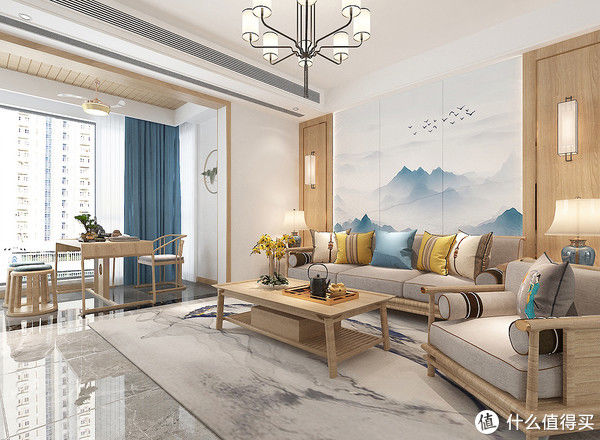 叶鸣蝉|她家的新中式风装修真的很温馨,看了之后让我爱上了,真心很喜欢