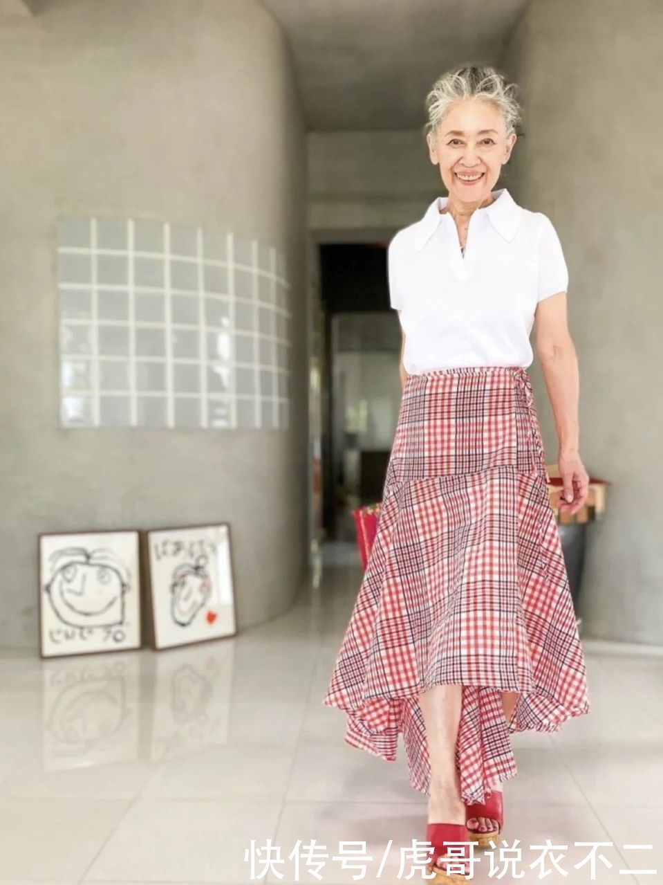 奶奶|变老并不可怕，这位日本奶奶真是时髦精，年过70比年轻人还会穿