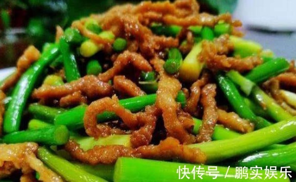 蒜苔|多给家人吃的消炎菜,口味鲜美,增强体质,荤素搭配营养好