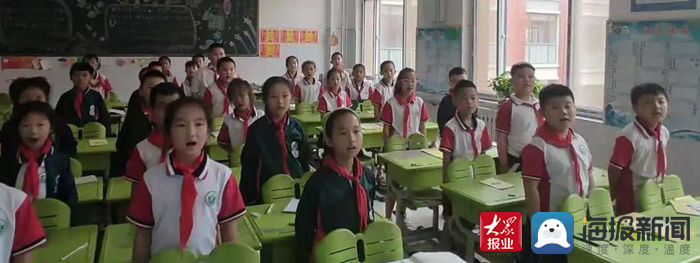 歌声|岱岳区智源小学二年级七班午唱活动
