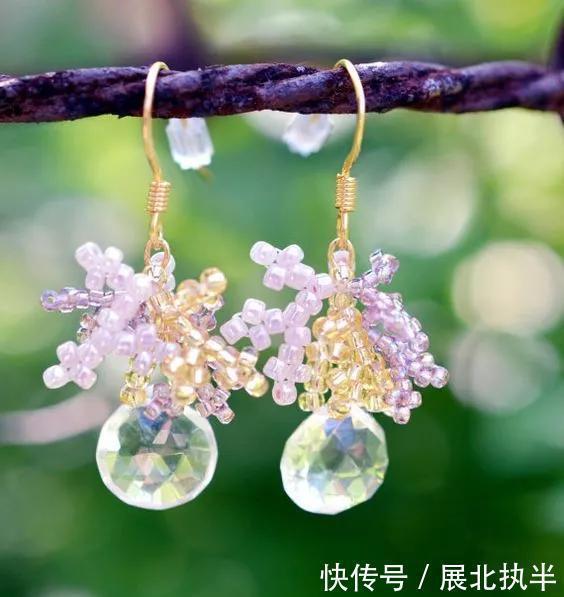 铁丝|嫌弃耳环难看,在家拿些珠子,串一串,每天都戴不同风格!附教程