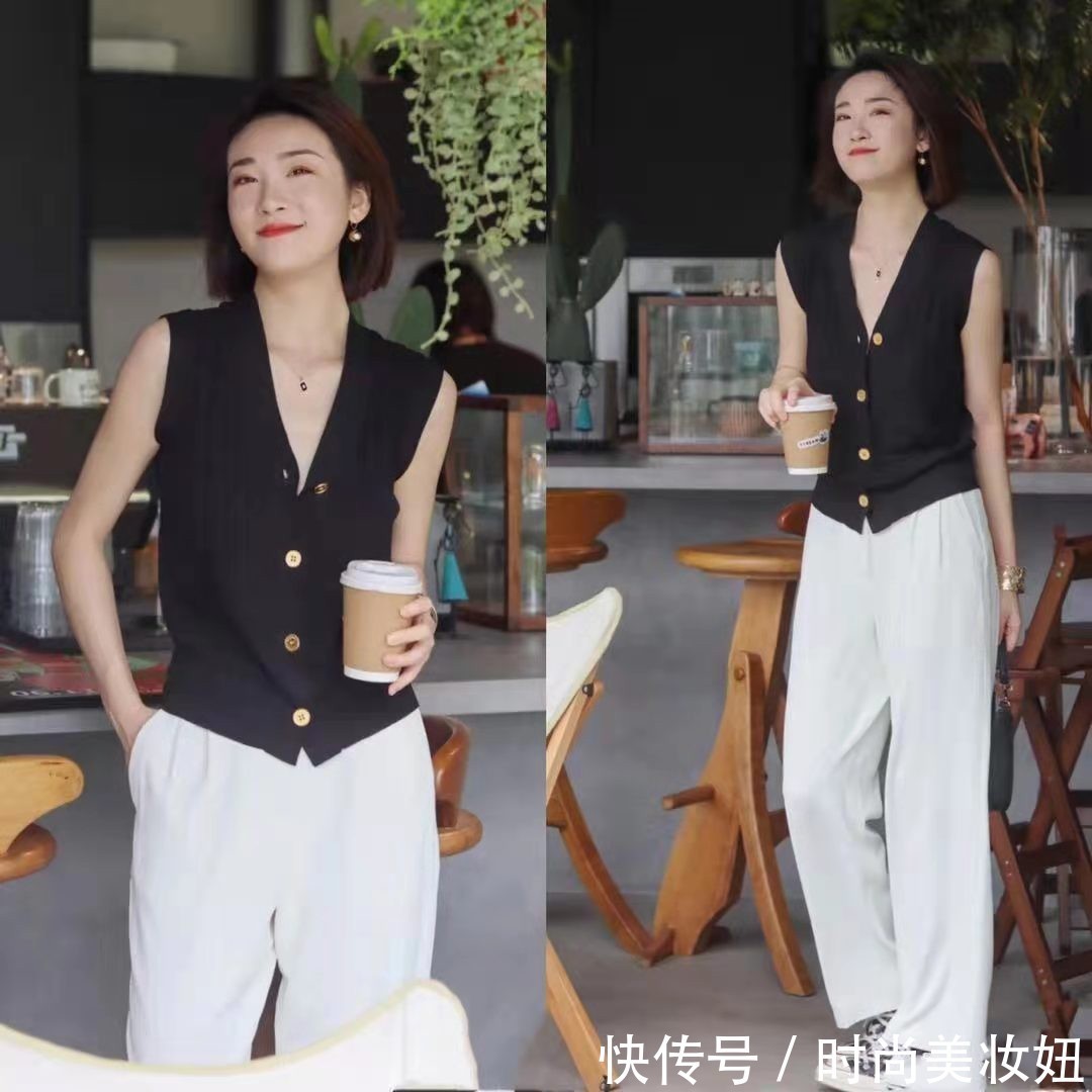 黑白|仅凭一身极简“黑白配”搭配，穿出满满的高级感，体面又优雅