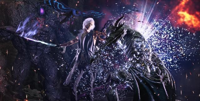 传奇|《鬼泣5：特别版》光追截图对比 传奇黑骑士模式和加速模式演示