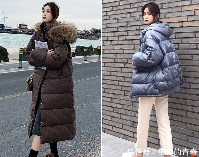 臃肿|上身胖的女人怎么穿羽绒服?注意避开4种错误,不臃肿更显瘦