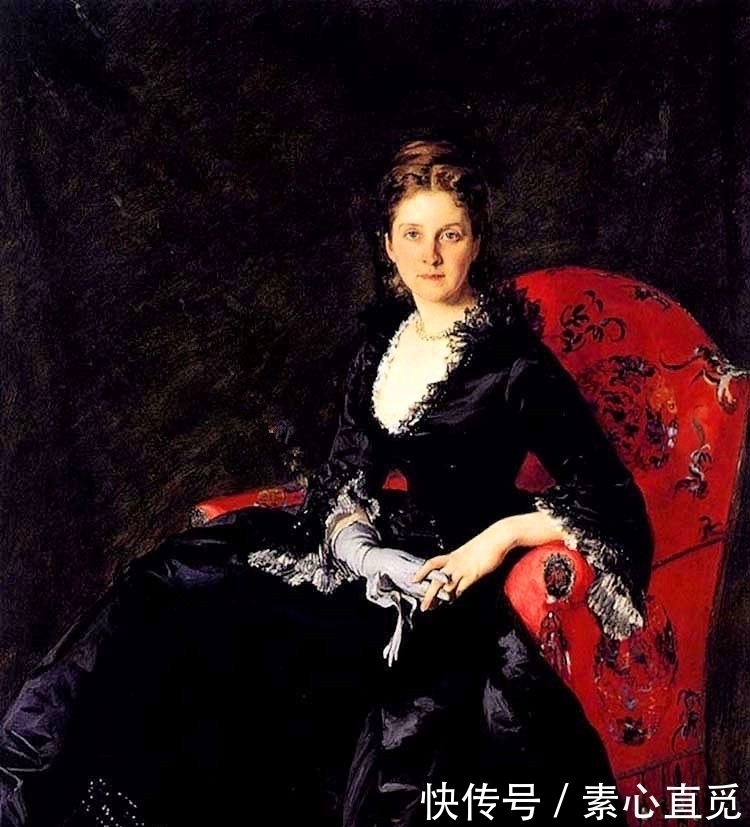 肖像$法国画家,查尔斯·奥古斯特·埃米尔·杜兰德,油画作品欣赏