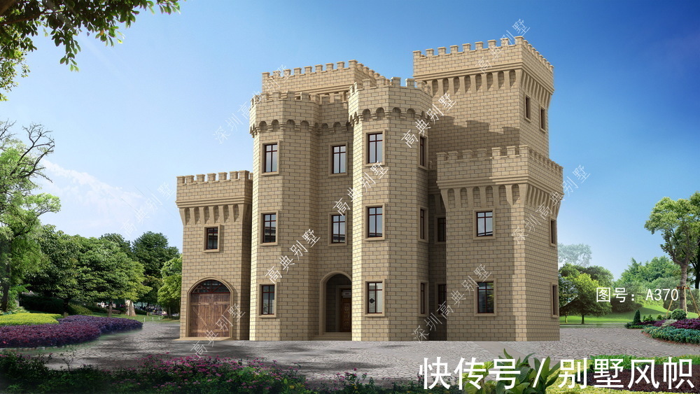 农村|这款豪华农村别墅,盖完引得全村围观,老百姓都爱建这样的房子。