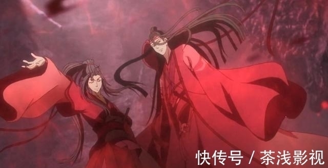 叔父#《魔道祖师》忘羡喜提新衣服，叔父表示本当如此，视美发糖很大方