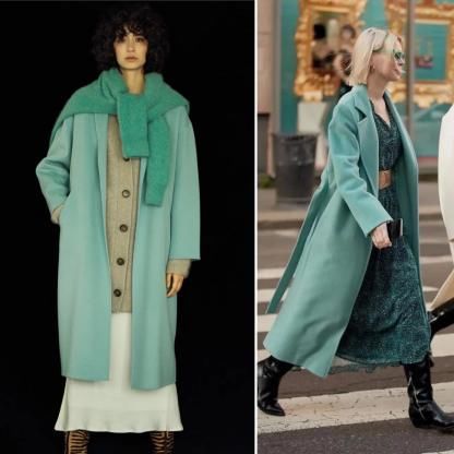 孩子|大衣+裙子,这个秋冬最温柔的穿搭,好看到犯规