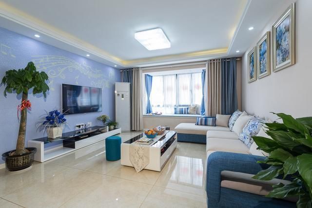 效果|晒晒我的新房,这效果全包花34万,客厅设计估计你们没见过!