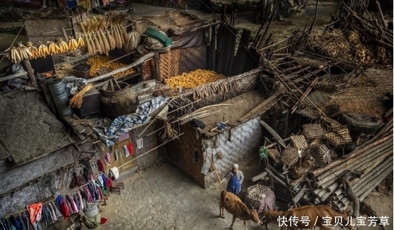 我国深山的原始村庄，保留最为原始的生活，至今已存在700年