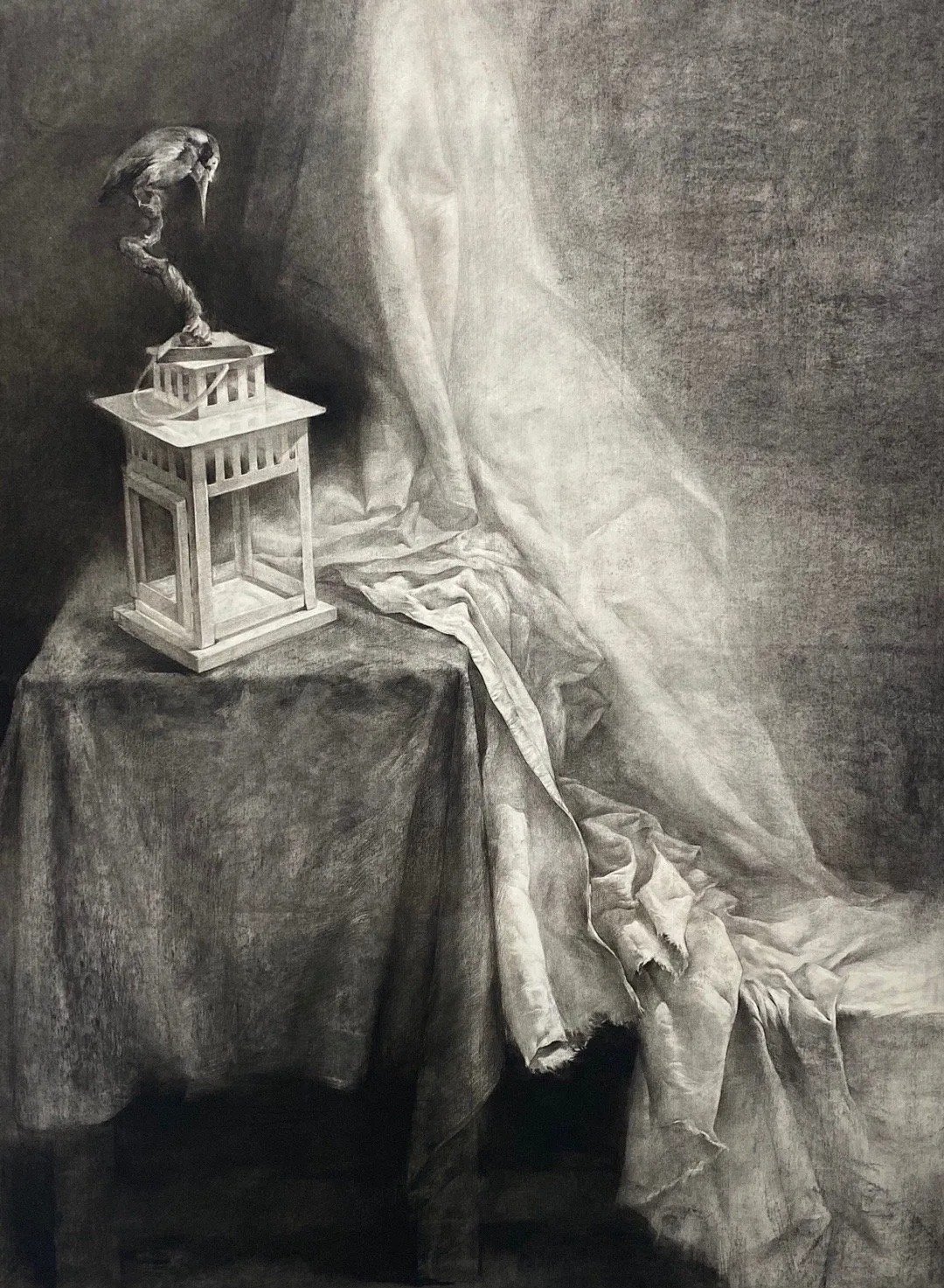 虚实&传说中素描的“虚实变化”,应该就是这样的!