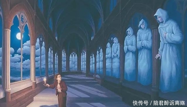 扭曲|14个心灵扭曲错觉绘画,看到的不一定是真的.....