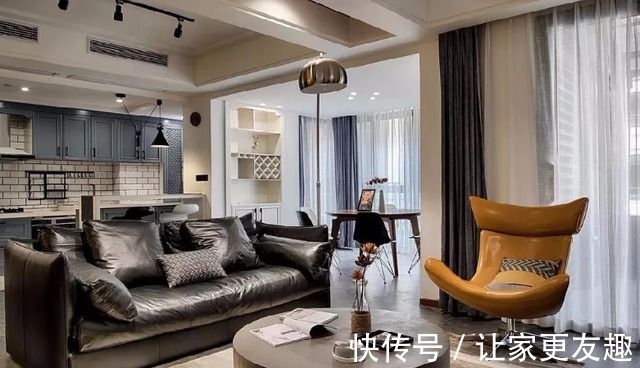 风格|三室140㎡跃层，“去风格化设计”——混搭竟然这么美