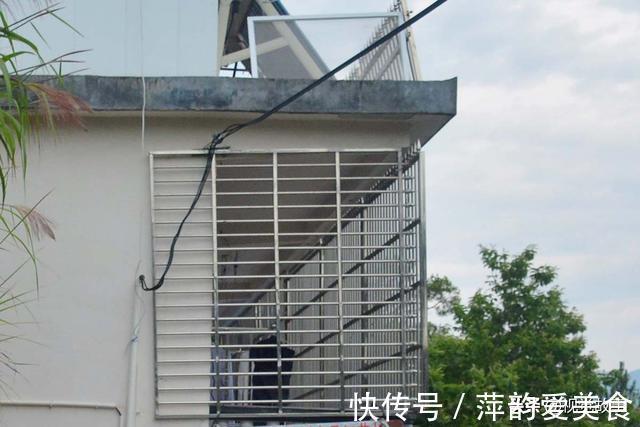 楼房|山村大叔不让女儿到路边玩，把楼房做成“围笼”，看啥样子