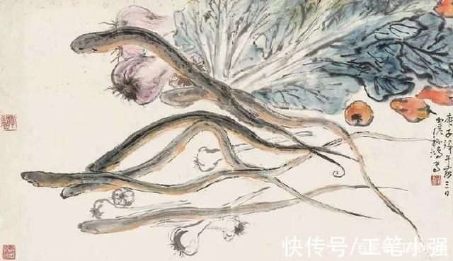 孙雪@淡雅秀逸，雅俗共赏。孙雪泥蔬果欣赏