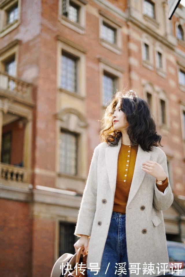 时尚博主三木终于换风格，6套最新秋冬穿搭，“不戴帽子”照样美