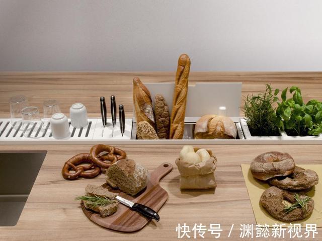 水槽|厨房小东西多,打再多的橱柜,远不如在这3个地方预留10公分实用