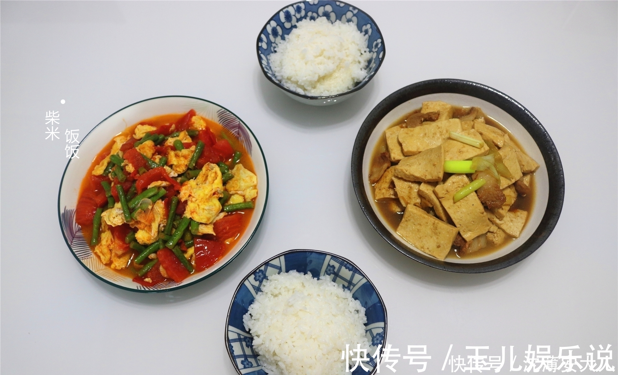 晚餐|我和女儿的晚餐,2个菜,娘俩吃得津津有味,连菜汤也不剩