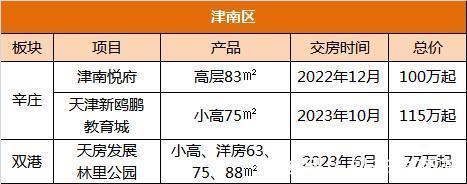 小高层|在天津,100万已是一笔巨款,能买哪